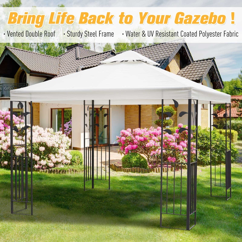 Garden tent canopy top